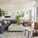 Living room aesthetic styling