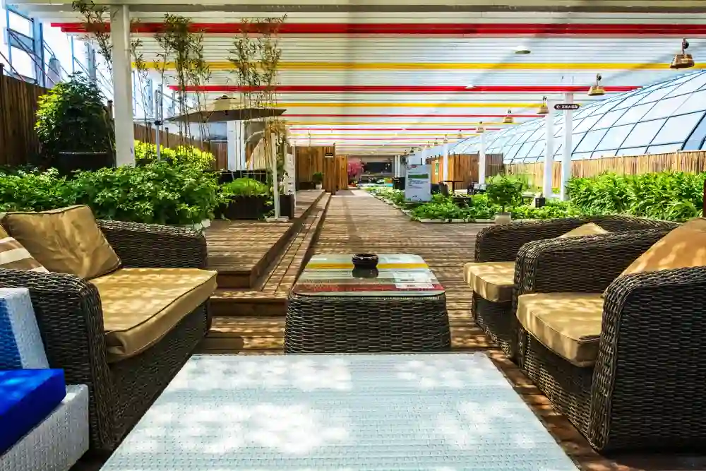 Roof gardening structure