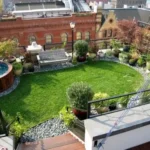 Roof gardening structure
