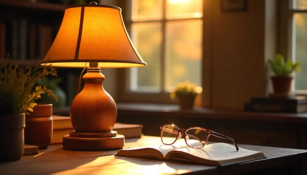 WoodenTableLamp