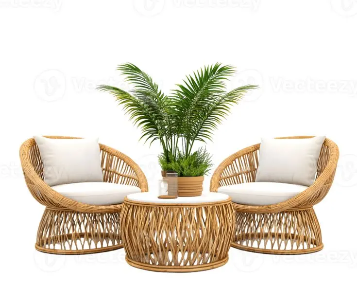 Stylish patio set