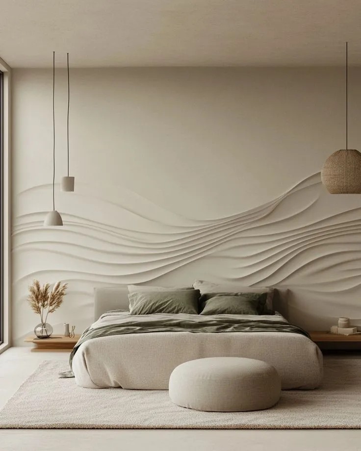 Textured wall art