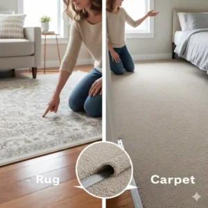 Rug vs. Carpet: Visual Comparison