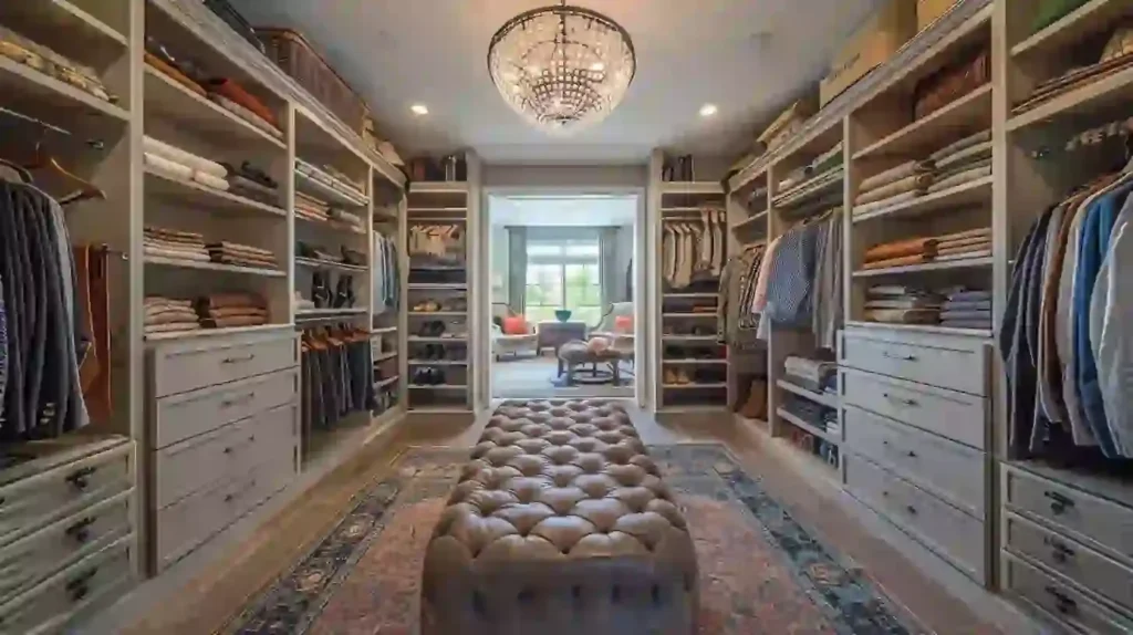 stylish mirror closet door